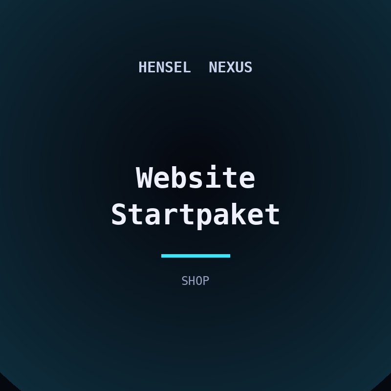 Website-Startpaket Anzahlung